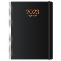 AGENDA 2026 SYNCRO ESPIRAL DÍA PÁGINA 21 X 29 CM. NEGRO DOHE 11617 - 26 (Espera 4 dias)